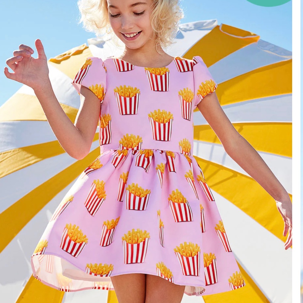 Girls Chasing Fireflies / Halabaloo French Fry Dress